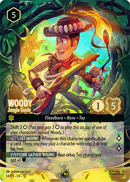 Woody - Jungle Guide (Store Championship) - Disney Lorcana