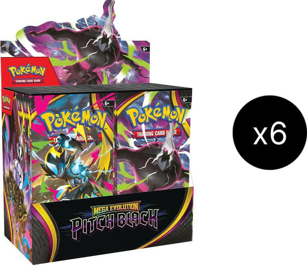 Pitch Black Booster Box Case - Pokémon