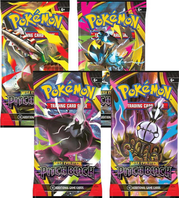 Pitch Black Booster Pack Art Bundle [Set of 4] - Pokémon