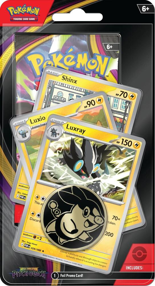 Pitch Black Premium Checklane Blister [Luxray Line] - Pokémon