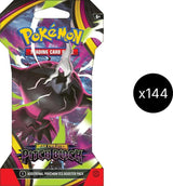 Pitch Black Sleeved Booster Case - Pokémon