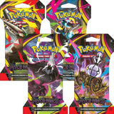 Pitch Black Sleeved Booster Pack Art Bundle [Set of 4] - Pokémon