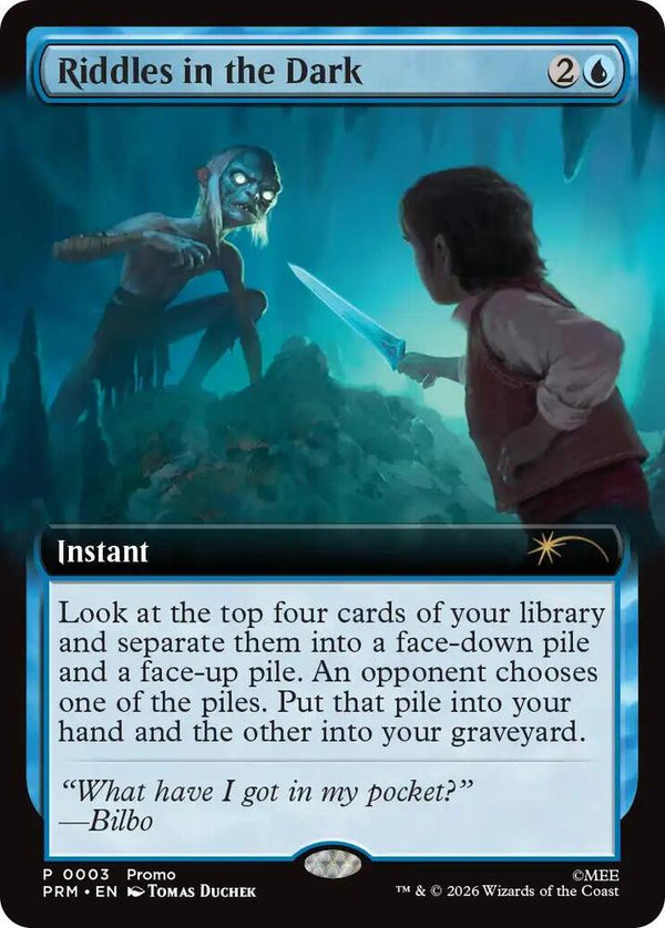 Riddles in the Dark (Extended Art) - Magic: The Gathering