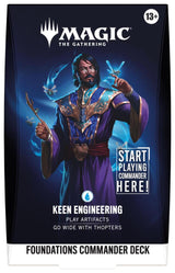 Foundations Commander Deck - Keen Engineering - Magic: The Gathering