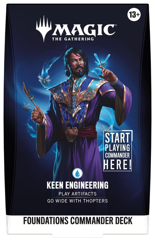 Foundations Commander Deck - Keen Engineering - Magic: The Gathering
