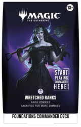 Foundations Commander Deck - Wretched Ranks - Magic: The Gathering
