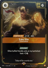 Lee Sin - Centered - Riftbound: League of Legends TCG