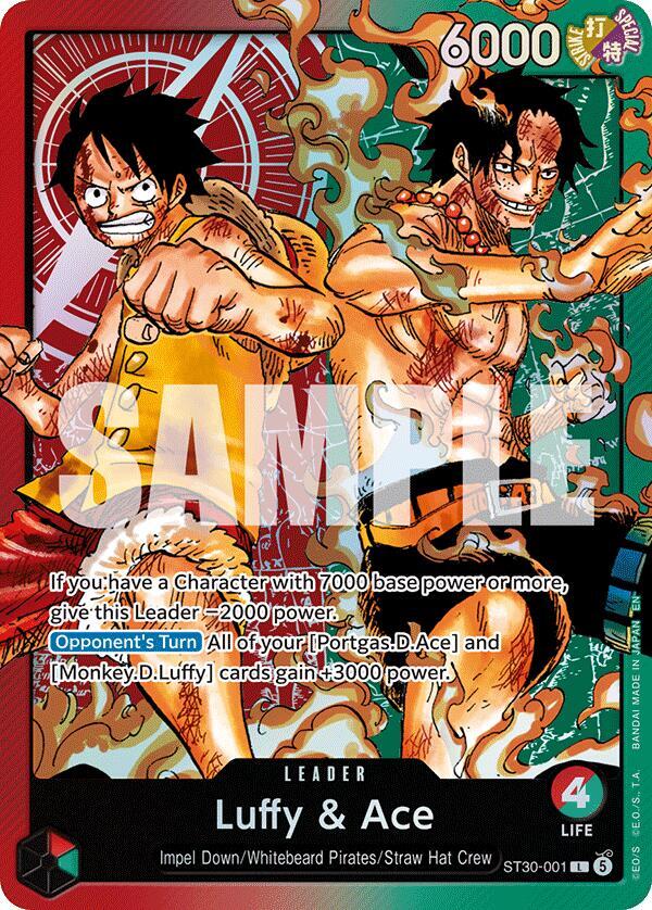 Luffy & Ace - One Piece Card Game