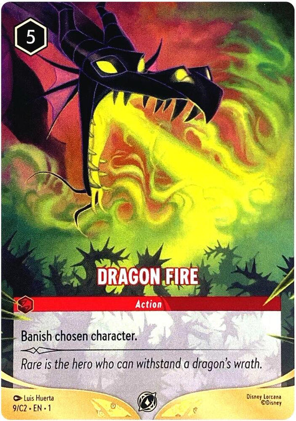 Dragon Fire (9/C2) - Disney Lorcana
