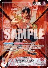 Portgas.D.Ace (001) (Alternate Art) - One Piece Card Game