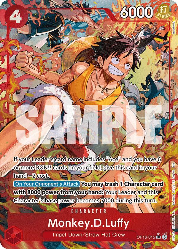Monkey.D.Luffy (Alternate Art) - One Piece Card Game