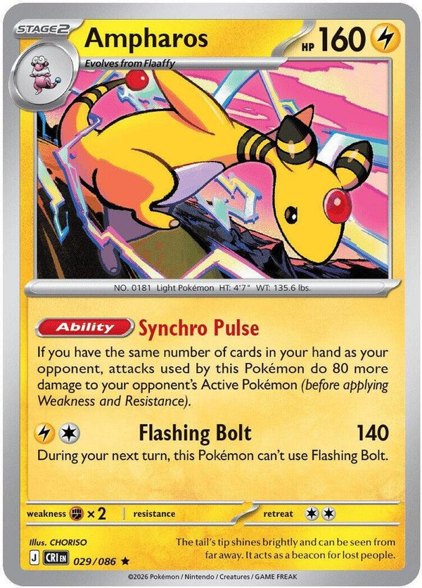 Ampharos - 029/086 - Pokémon