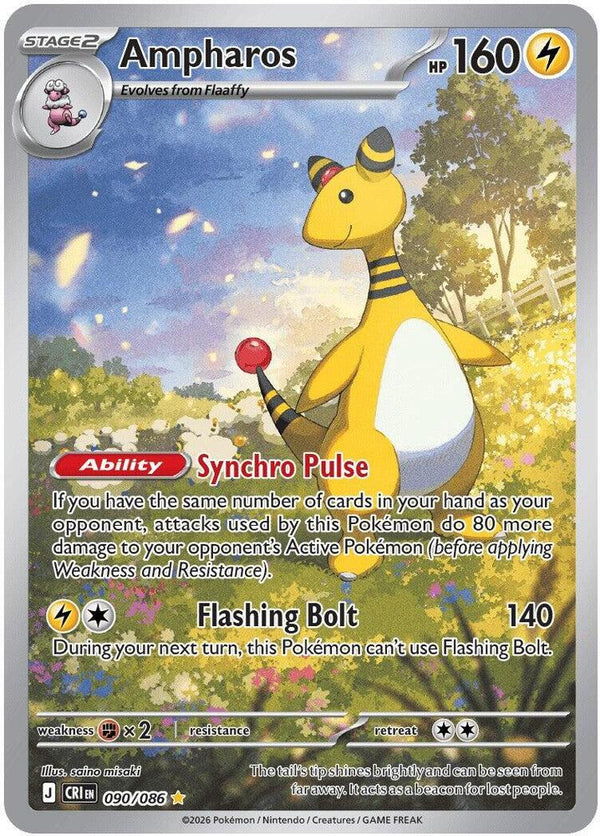 Ampharos - 090/086 - Pokémon