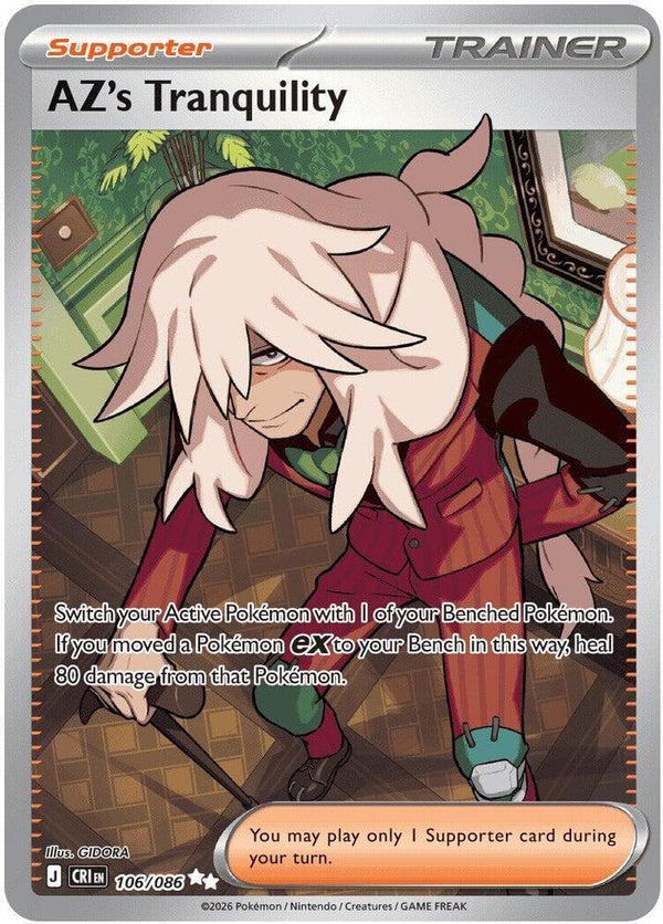 AZ's Tranquility - 106/086 - Pokémon