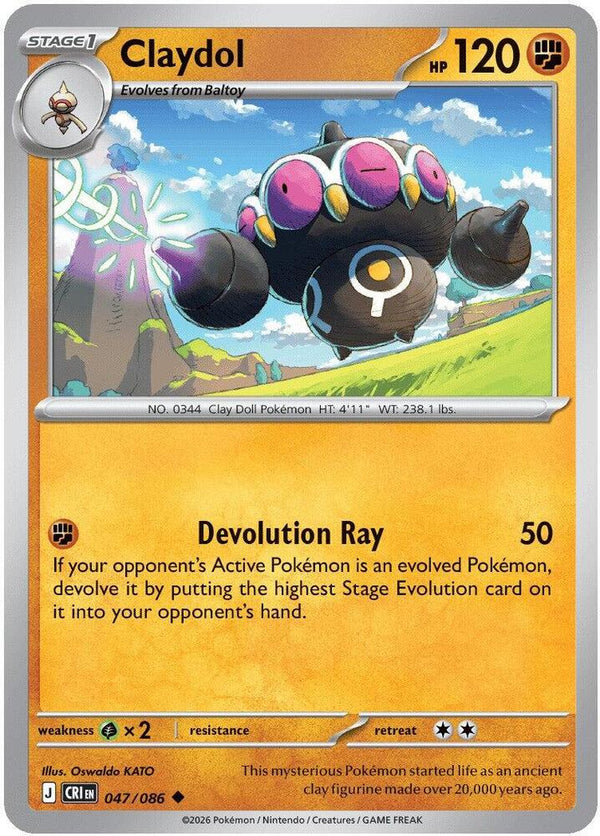 Claydol - 047/086 - Pokémon