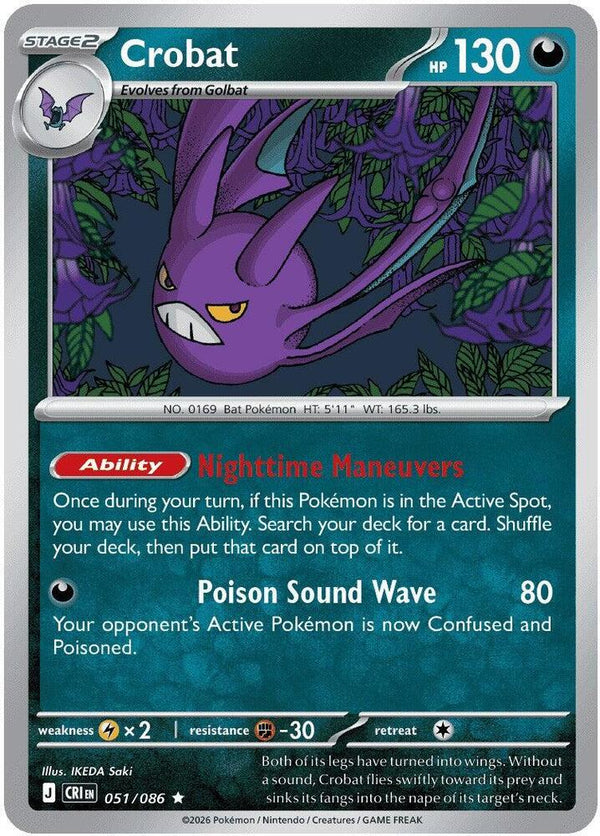 Crobat - 051/086 - Pokémon