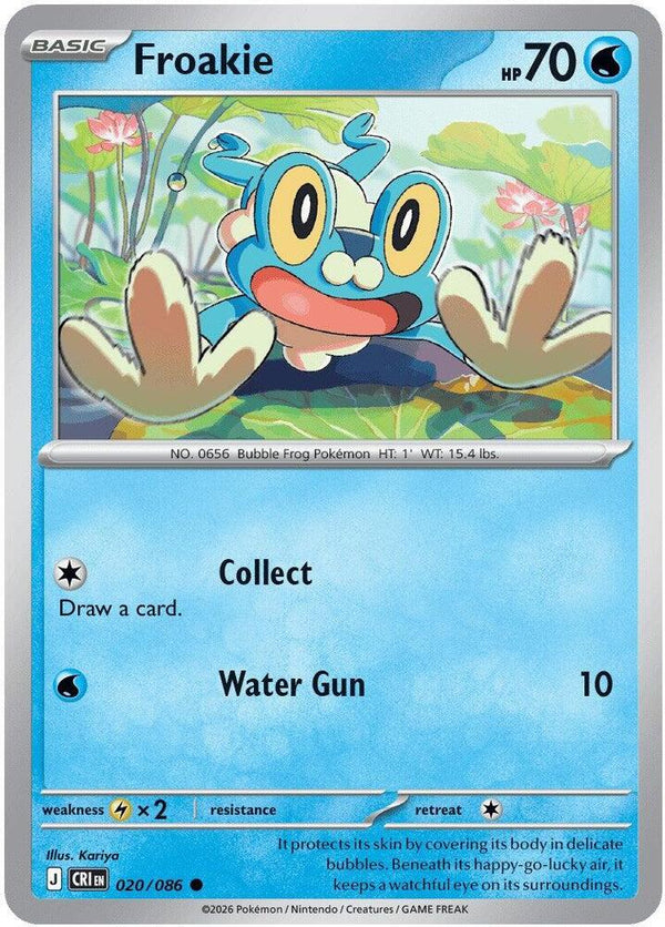 Froakie - 020/086 - Pokémon