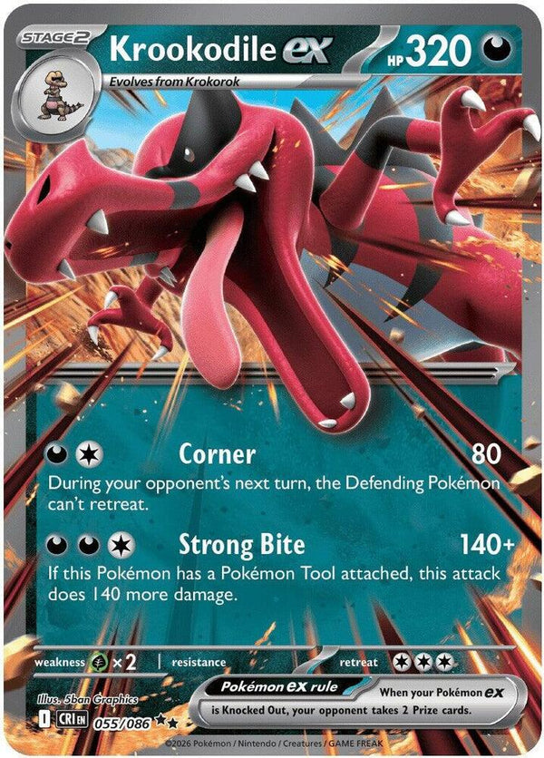 Krookodile ex - Pokémon