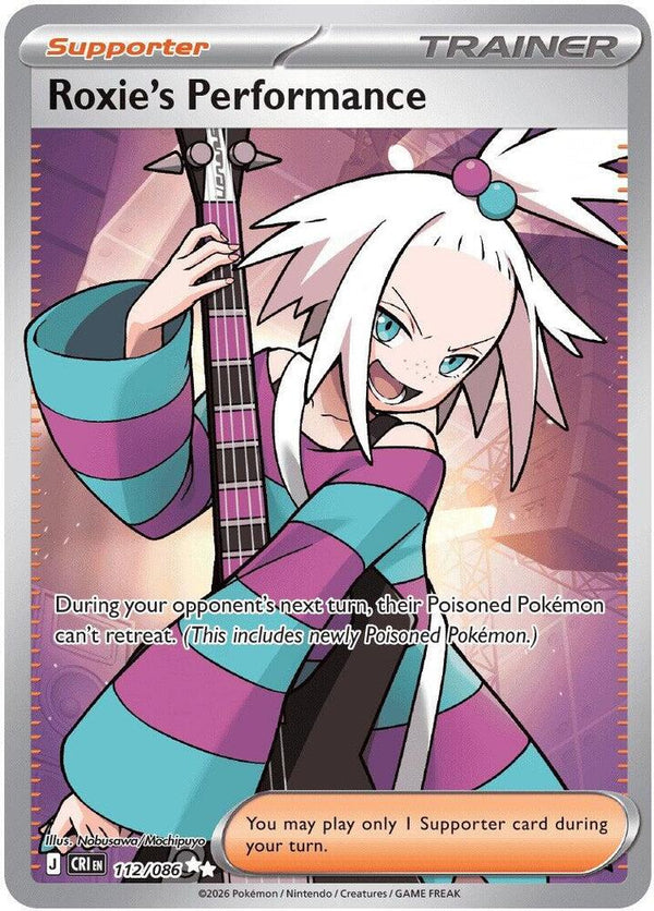 Roxie's Performance - 112/086 - Pokémon