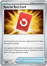 Special Red Card - 082/086 - Pokémon