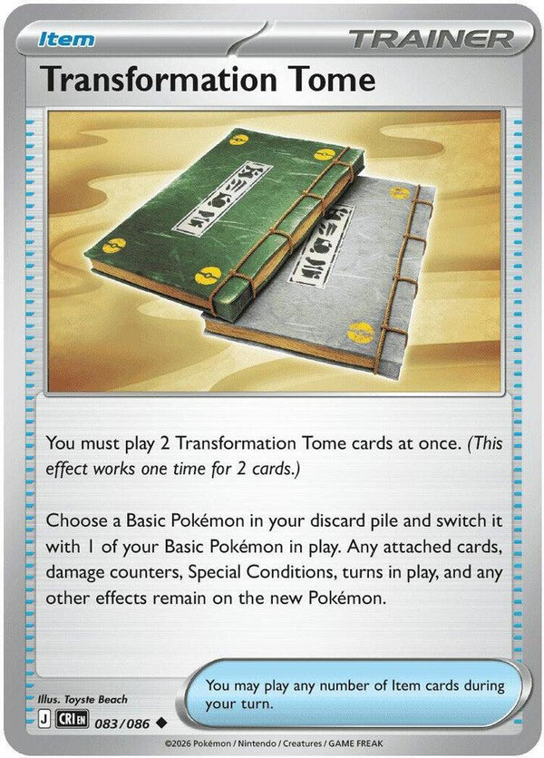 Transformation Tome - Pokémon