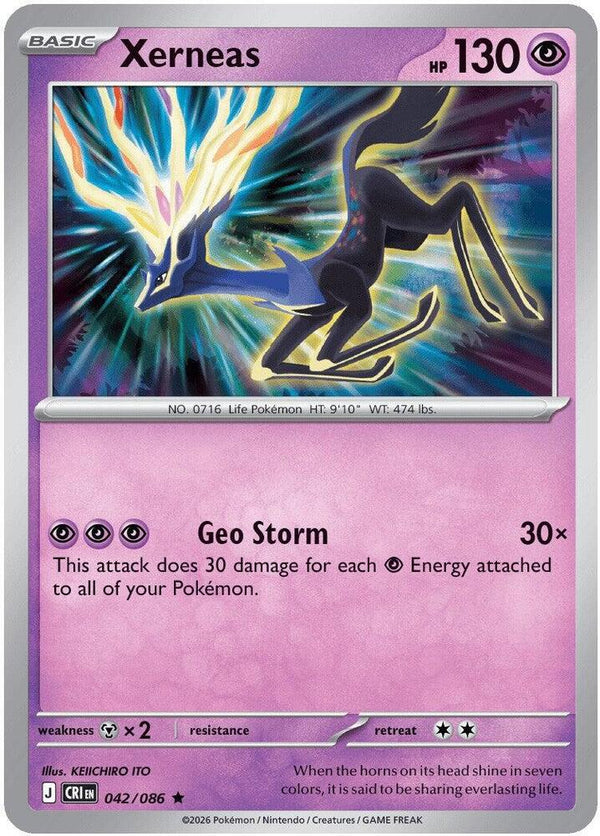 Xerneas - 042/086 - Pokémon