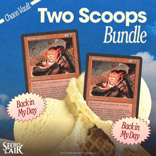 Secret Lair Drop: Two Scoops - Double Vanilla Bundle - Magic: The Gathering