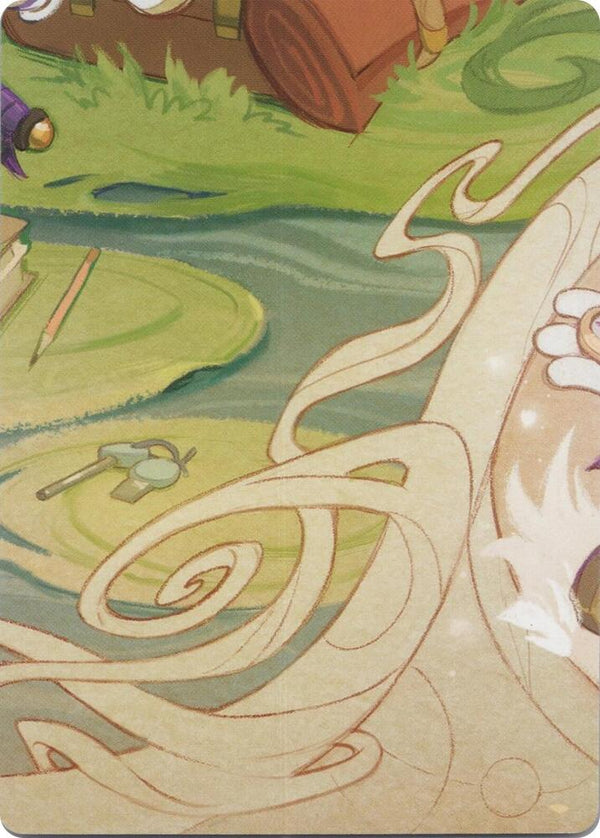 Wilds Unknown Puzzle Insert (Bottom Middle) - Disney Lorcana