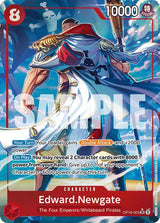 Edward.Newgate (Alternate Art) - One Piece Card Game