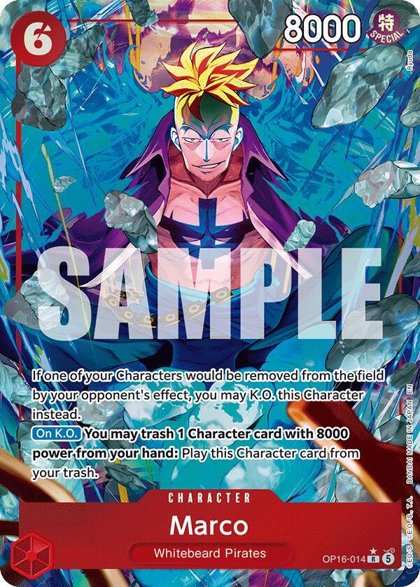 Marco (Alternate Art) - One Piece Card Game