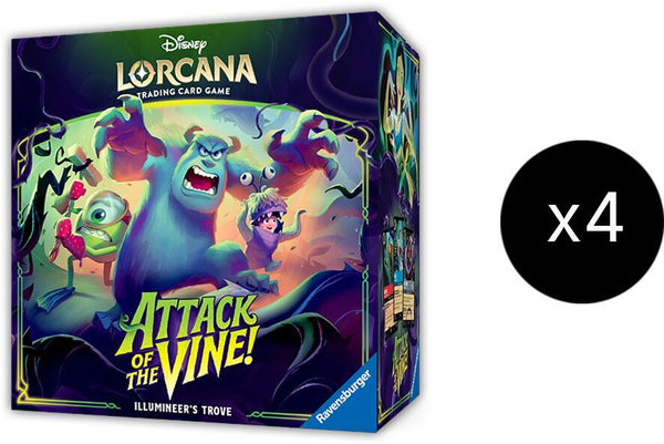 Disney Lorcana: Attack of the Vine! Illumineer's Trove Case - Disney Lorcana