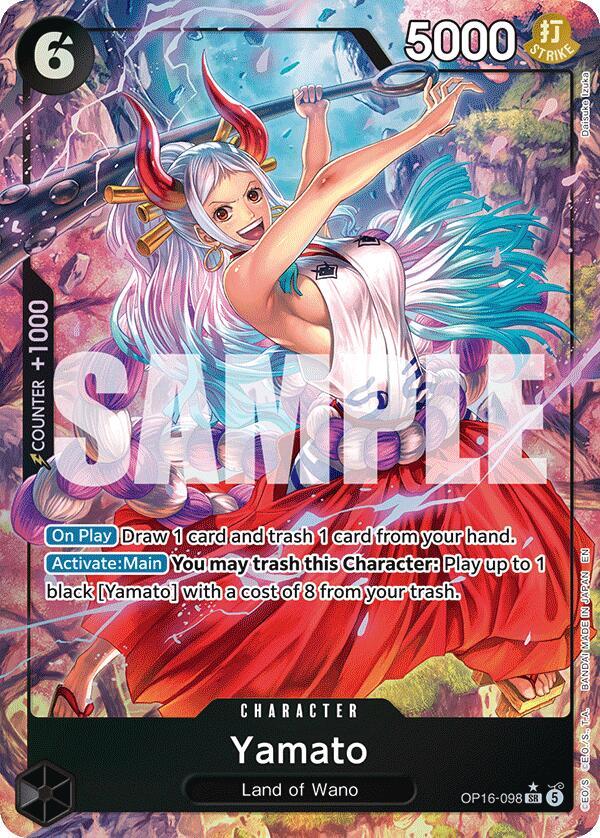 Yamato (098) (Alternate Art) - One Piece Card Game
