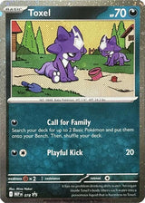 Toxel - 078 (Cosmos Holo) - Pokémon