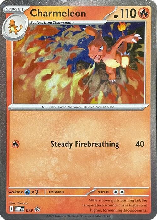 Charmeleon - 079 (Cosmos Holo) - Pokémon