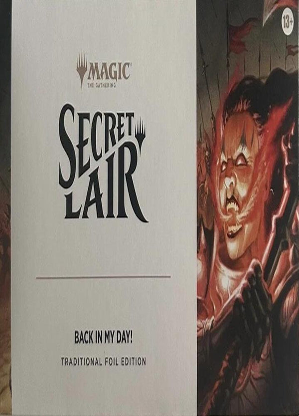Secret Lair Drop: Back in My Day! - Traditional Foil Edition - Magic: The Gathering