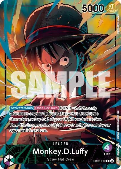 Monkey.D.Luffy (Official Playmat Limited Edition Vol.5) - One Piece Card Game