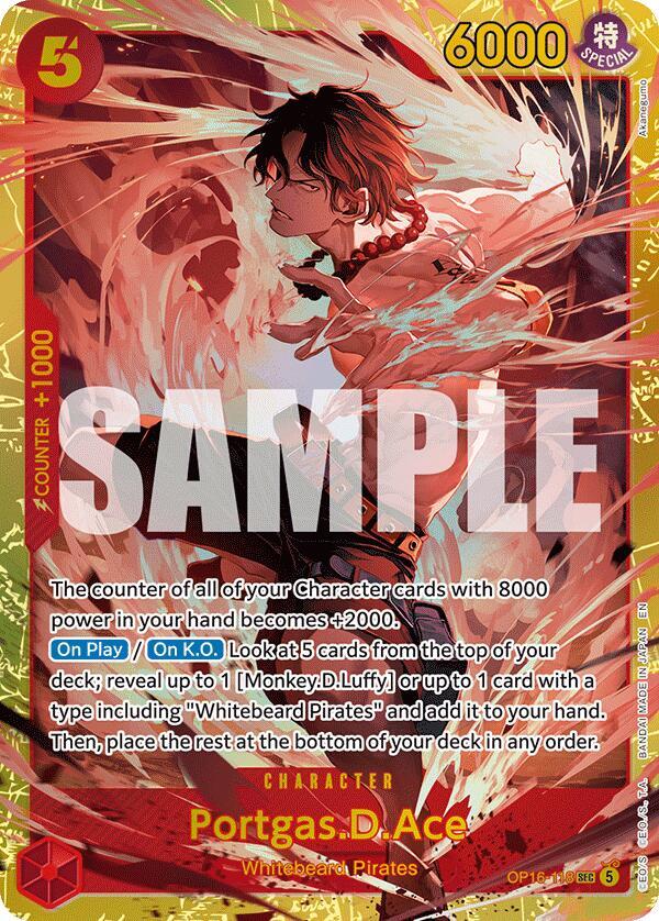Portgas.D.Ace (118) - One Piece Card Game