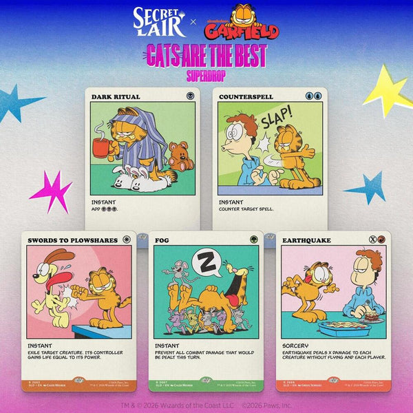 Secret Lair Drop: Secret Lair x Garfield: As Intended - Non-Foil Edition - Magic: The Gathering