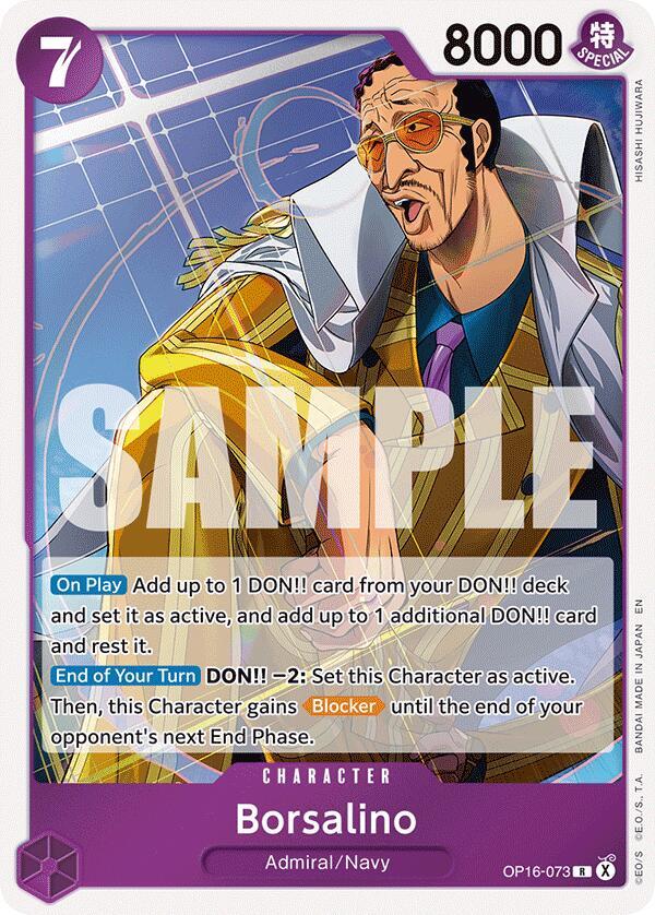 Borsalino - One Piece Card Game