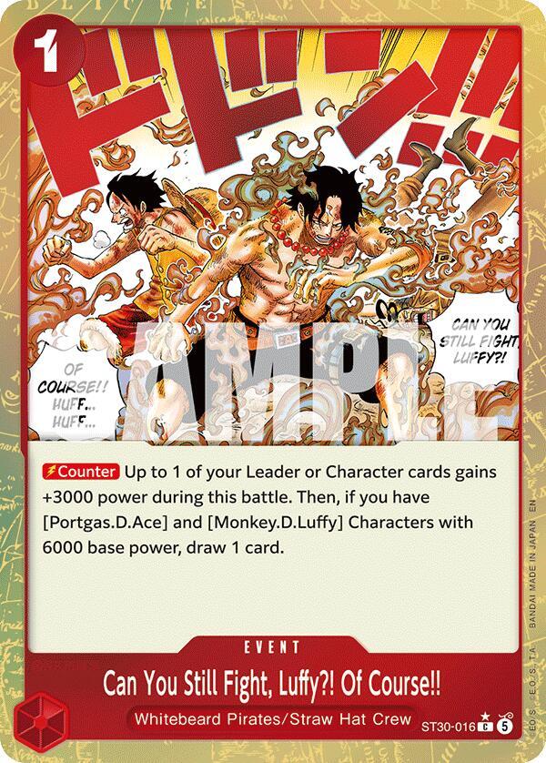 Can You Still Fight, Luffy?! Of Course!! (Parallel) - One Piece Card Game