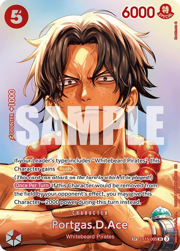 Portgas.D.Ace (SP) - One Piece Card Game