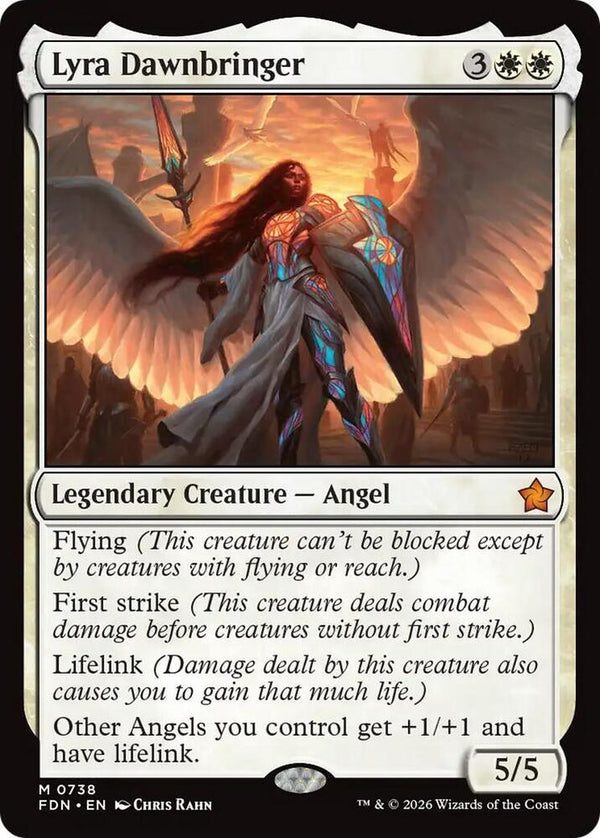 Lyra Dawnbringer (0738) - Magic: The Gathering