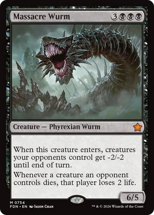 Massacre Wurm (0754) - Magic: The Gathering