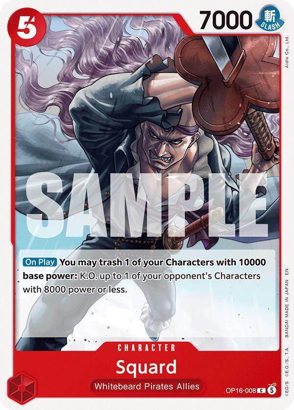 Squard - One Piece Card Game