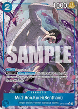 Mr.2.Bon.Kurei(Bentham) (055) (Alternate Art) - One Piece Card Game
