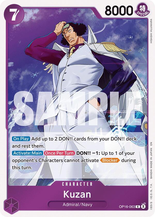 Kuzan - One Piece Card Game