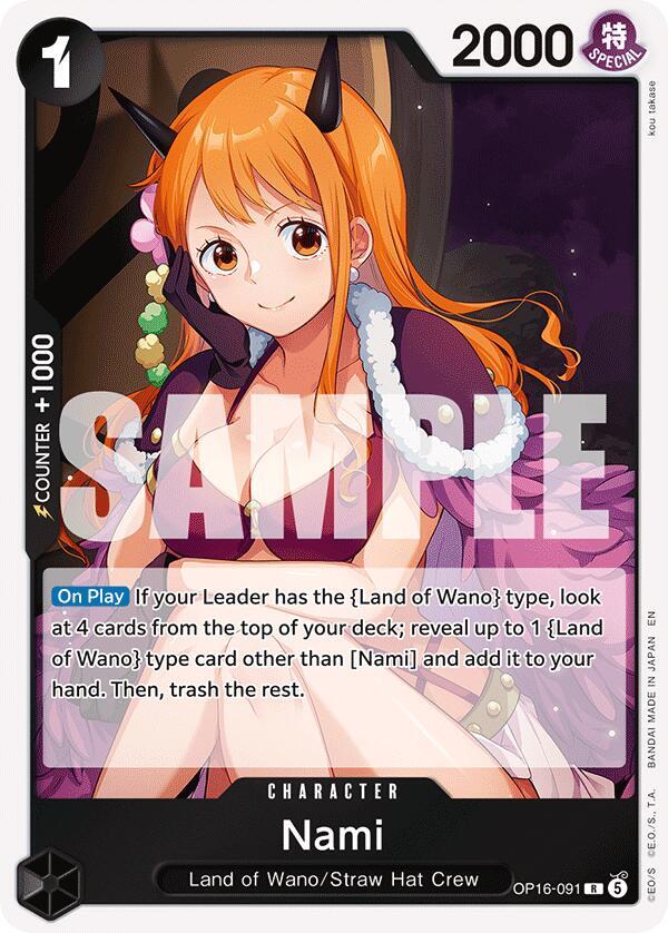 Nami - One Piece Card Game