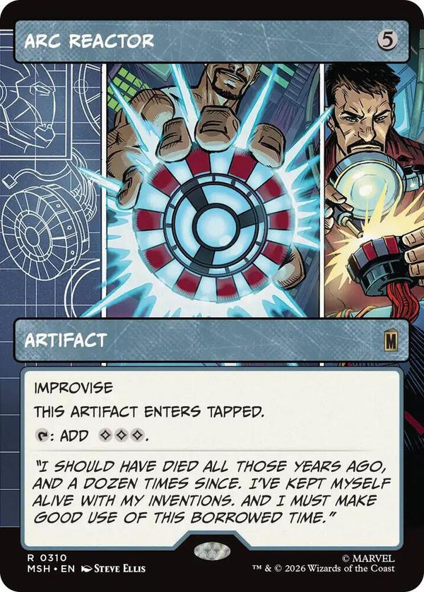 Arc Reactor (Borderless) - Magic: The Gathering