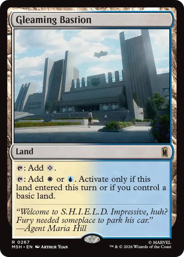 Gleaming Bastion - Magic: The Gathering