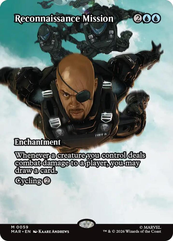 Reconnaissance Mission (Borderless) - Magic: The Gathering